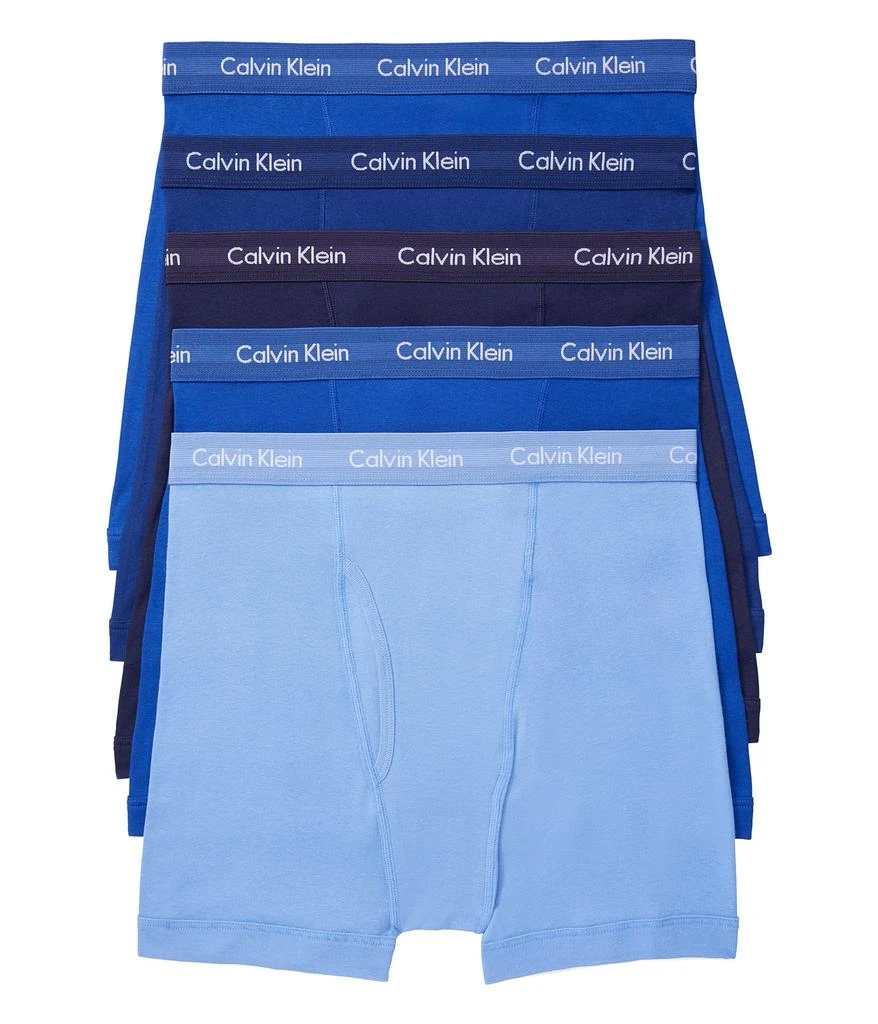 商品Calvin Klein|Cotton Classics 5 pack Boxer Brief,价格¥567,第1张图片详细描述