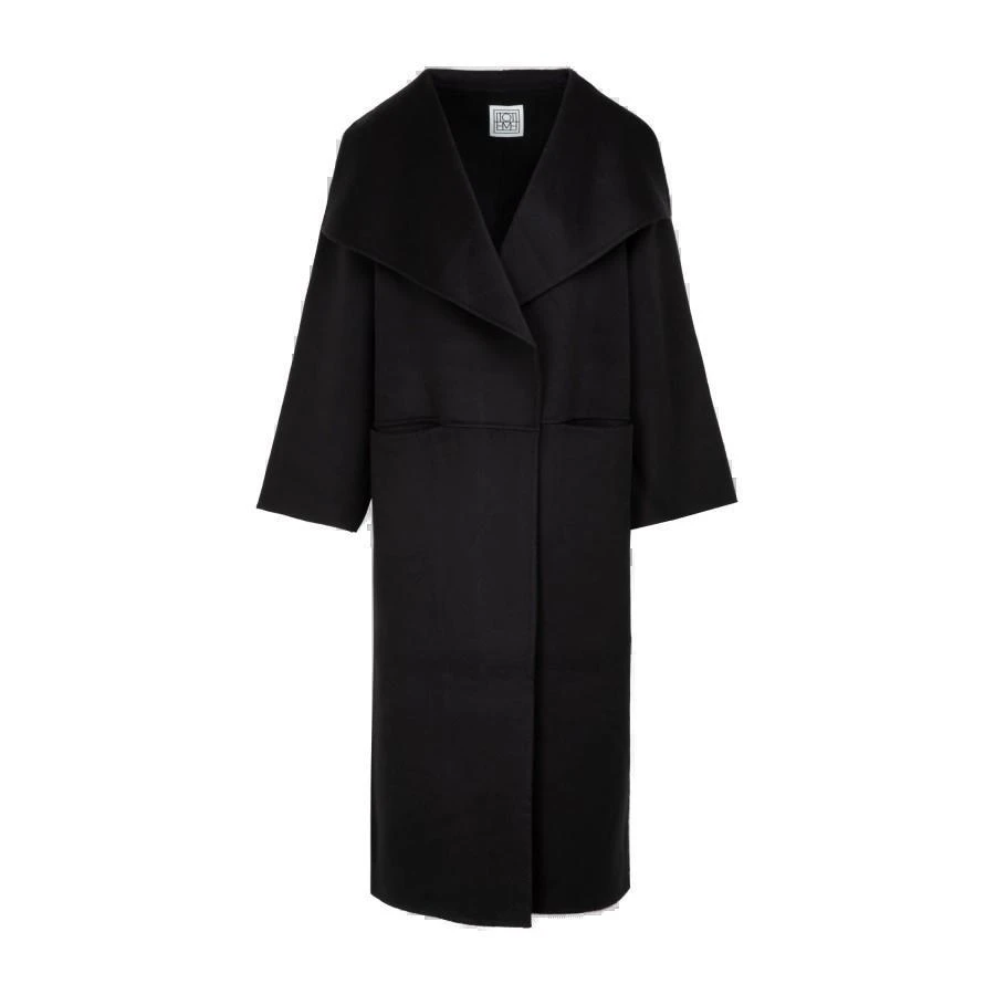 商品Totême|Totême Side-Slit Draped Coat,价格¥27411,第3张图片详细描述