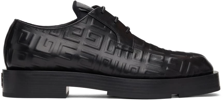 商品Givenchy|Black Embossed Derbys,价格¥4642,第1张图片