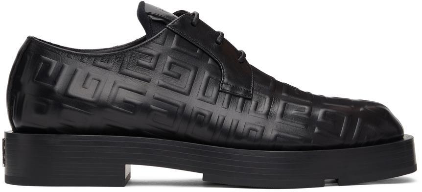 商品Givenchy|Black Embossed Derbys,价格¥7729,第1张图片