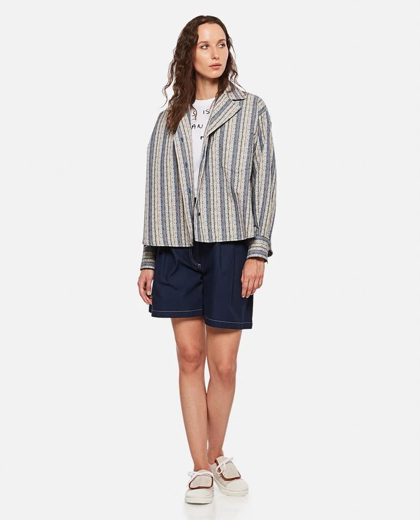 商品Loewe|Cotton shorts with belt,价格¥3437,第2张图片详细描述
