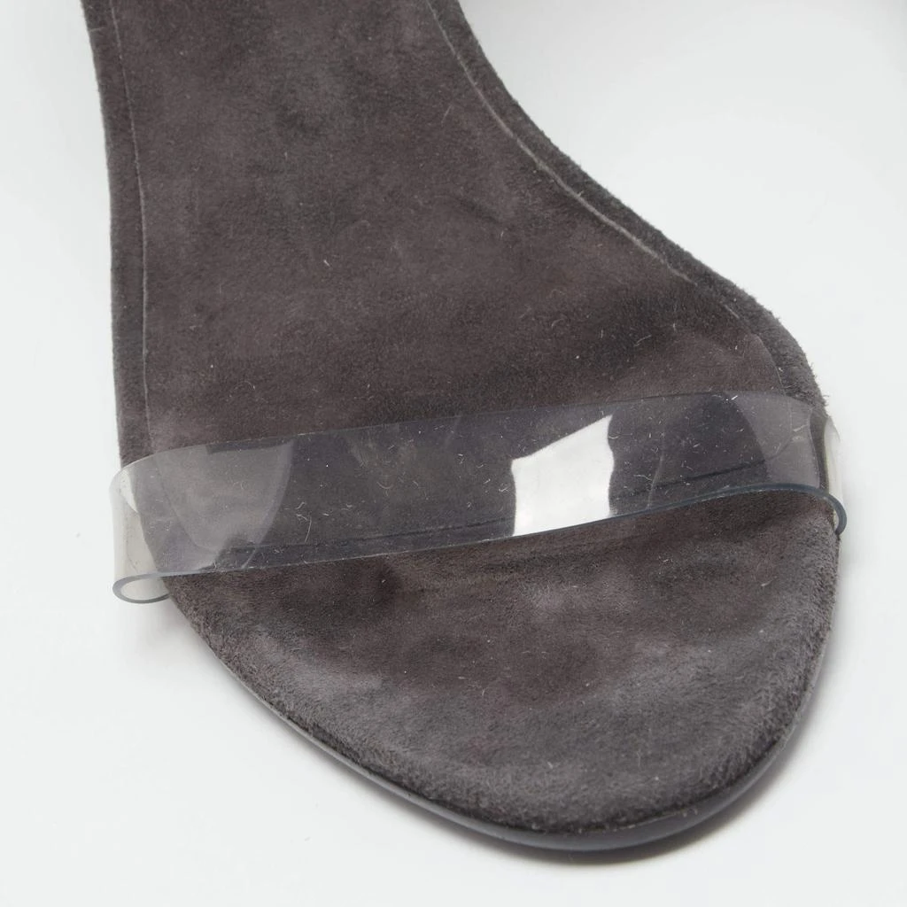 Yeezy Grey PVC  Season 7 Open Toe Ankle Strap Sandals Size 40 商品