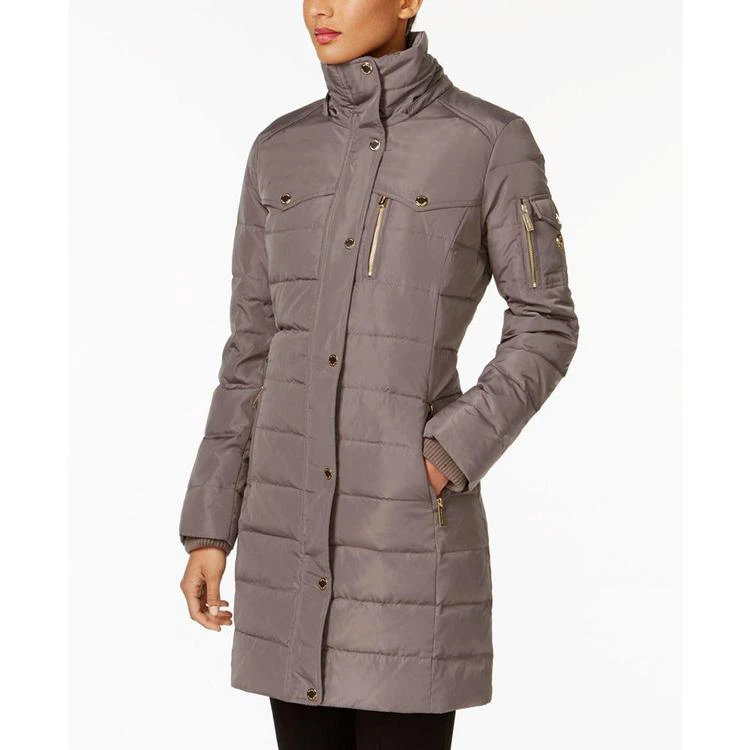 商品Michael Kors|MICHAEL  Faux-Fur-Trim Down Puffer Coat,价格¥1360,第3张图片详细描述