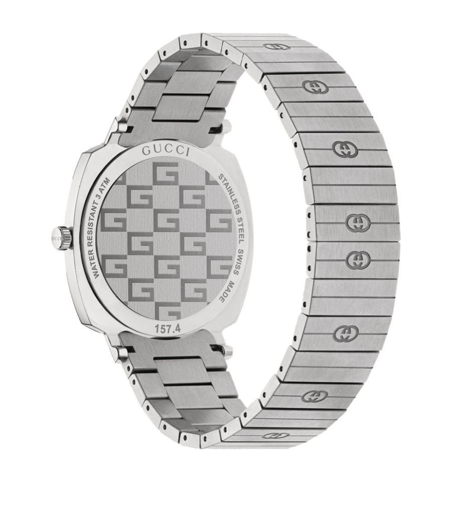 商品Gucci|Steel Grip Watch 38mm,价格¥10932,第5张图片详细描述