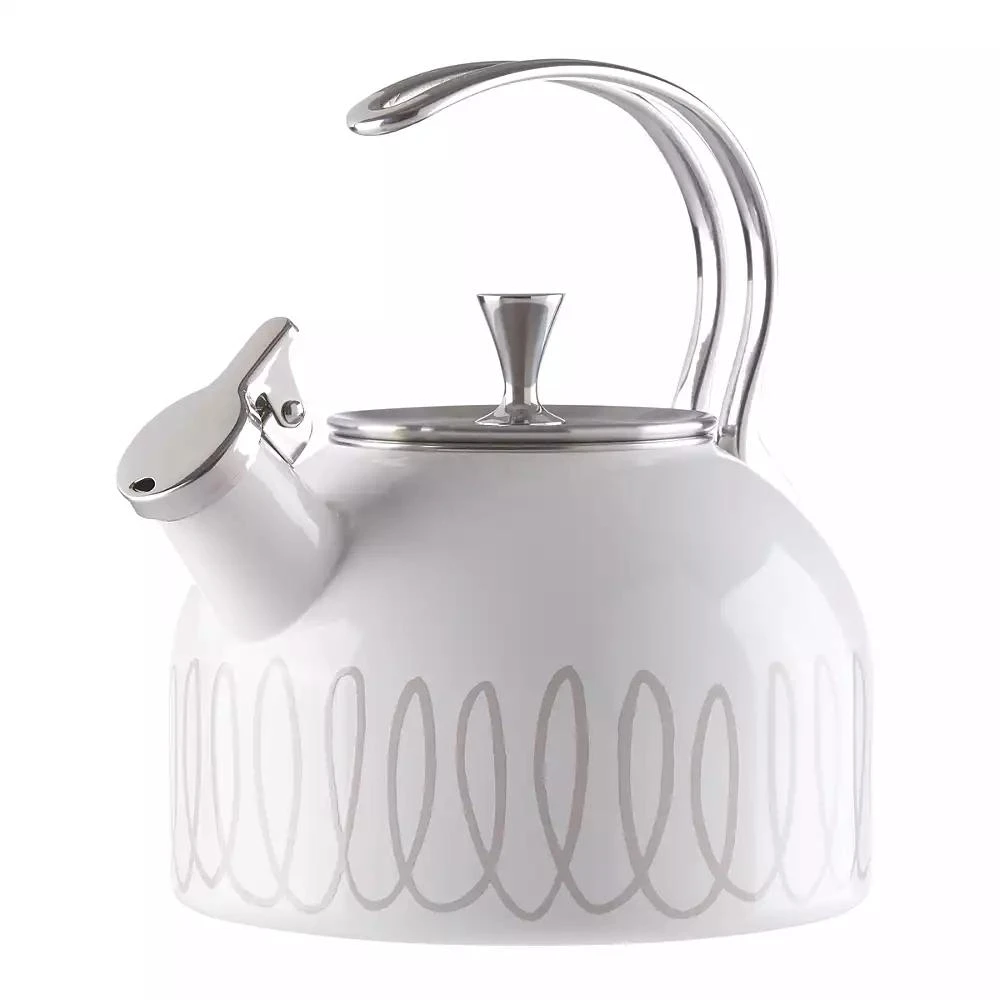 商品Kate Spade|new york Charlotte Street Grey Kettle,价格¥451,第1张图片