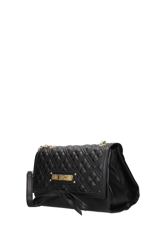 商品Love Moschino|Crossbody Bag Polyurethane Black,价格¥1028,第2张图片详细描述