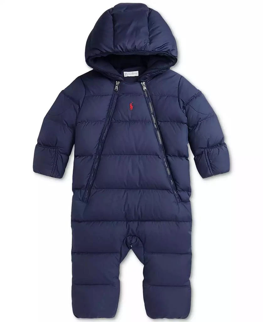 商品Ralph Lauren|Baby Boys Puffer Bunting,价格¥1092,第1张图片