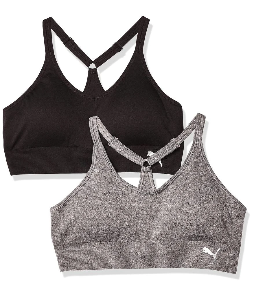 商品Puma|Women's 2 Pack Y-Back Seamless Sports Bra,价格¥321,第1张图片