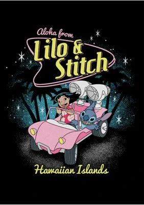 商品Lilo & Stitch|And Stitch 50S Stitch Graphic T Shirt,价格¥244,第3张图片详细描述