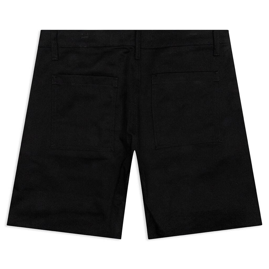 商品Reese Cooper|Reese Cooper Cotton Cargo Shorts - Black,价格¥1253,第2张图片详细描述