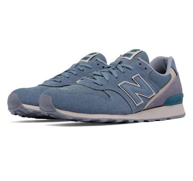 商品New Balance|女士696水洗蓝配色慢跑鞋,价格¥388,第1张图片