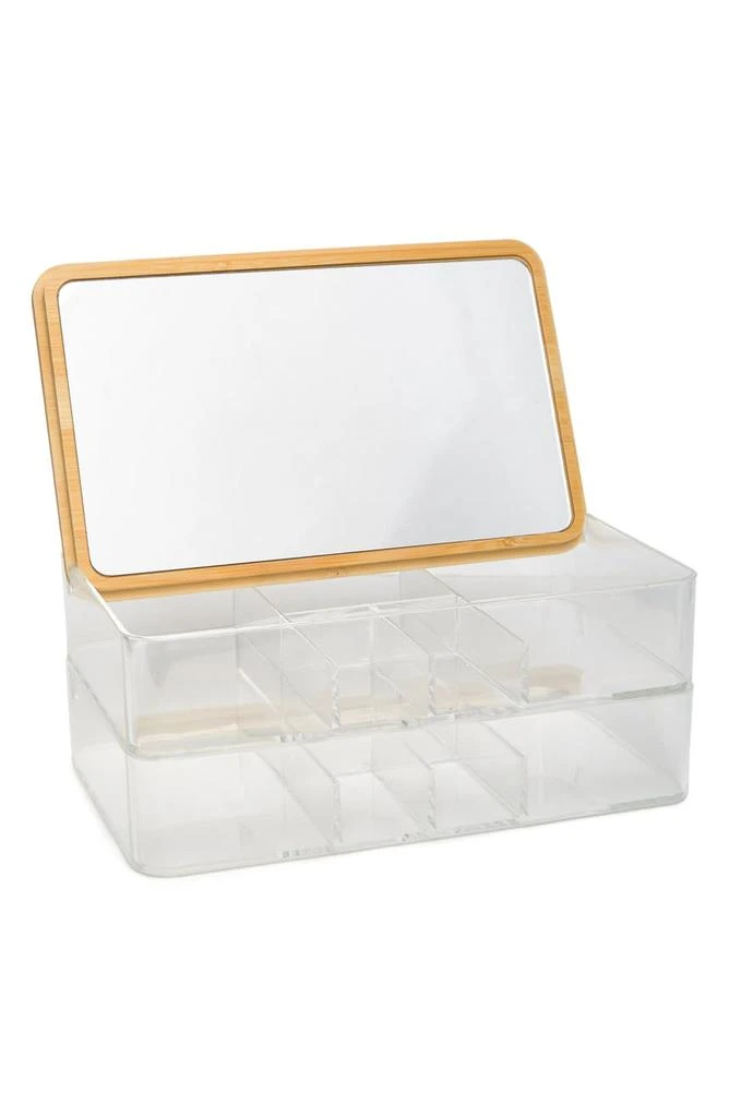 商品DIAMOND HOME|Cosmetic Organizer with Mirror,价格¥140,第2张图片详细描述