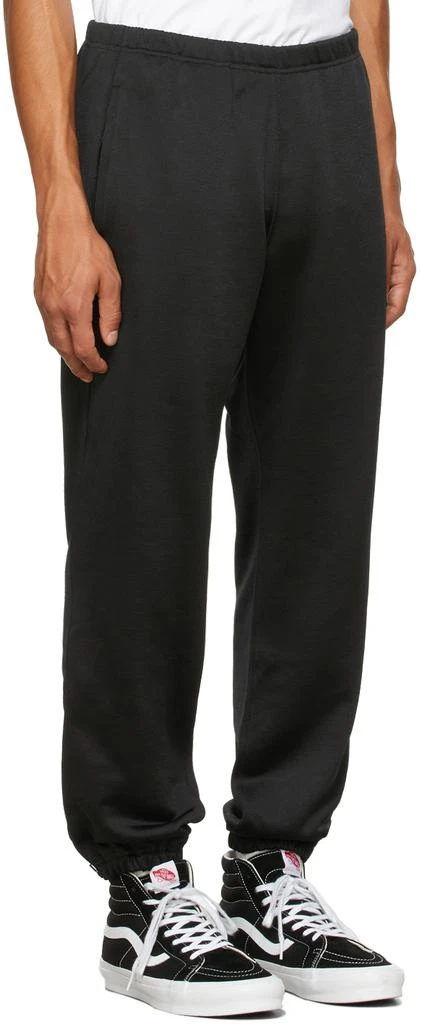 商品Needles|Black French Terry Zipped Lounge Pants,价格¥608,第2张图片详细描述