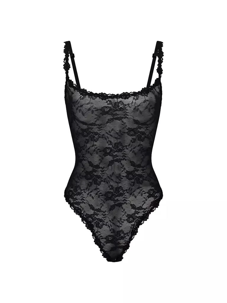 商品SKIMS|Stretch Lace Thong Bodysuit,价格¥520,第1张图片