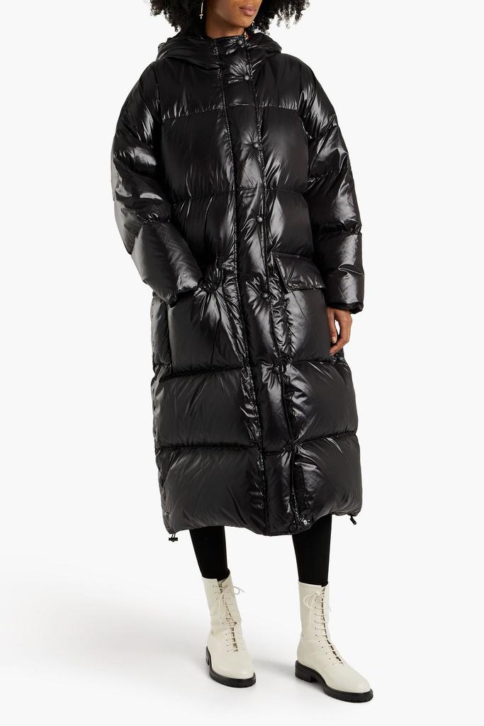 Ally quilted shell hooded down coat商品第4张图片规格展示
