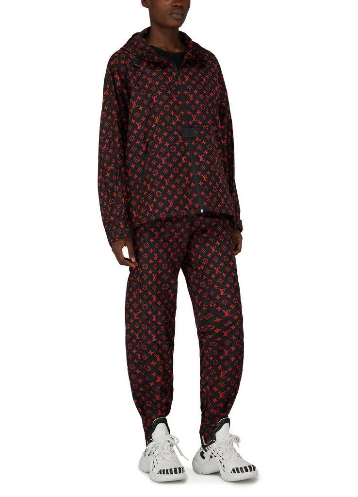 商品Louis Vuitton|Red Monogram Jogging Pants In Technical Cotton,价格¥10776,第2张图片详细描述