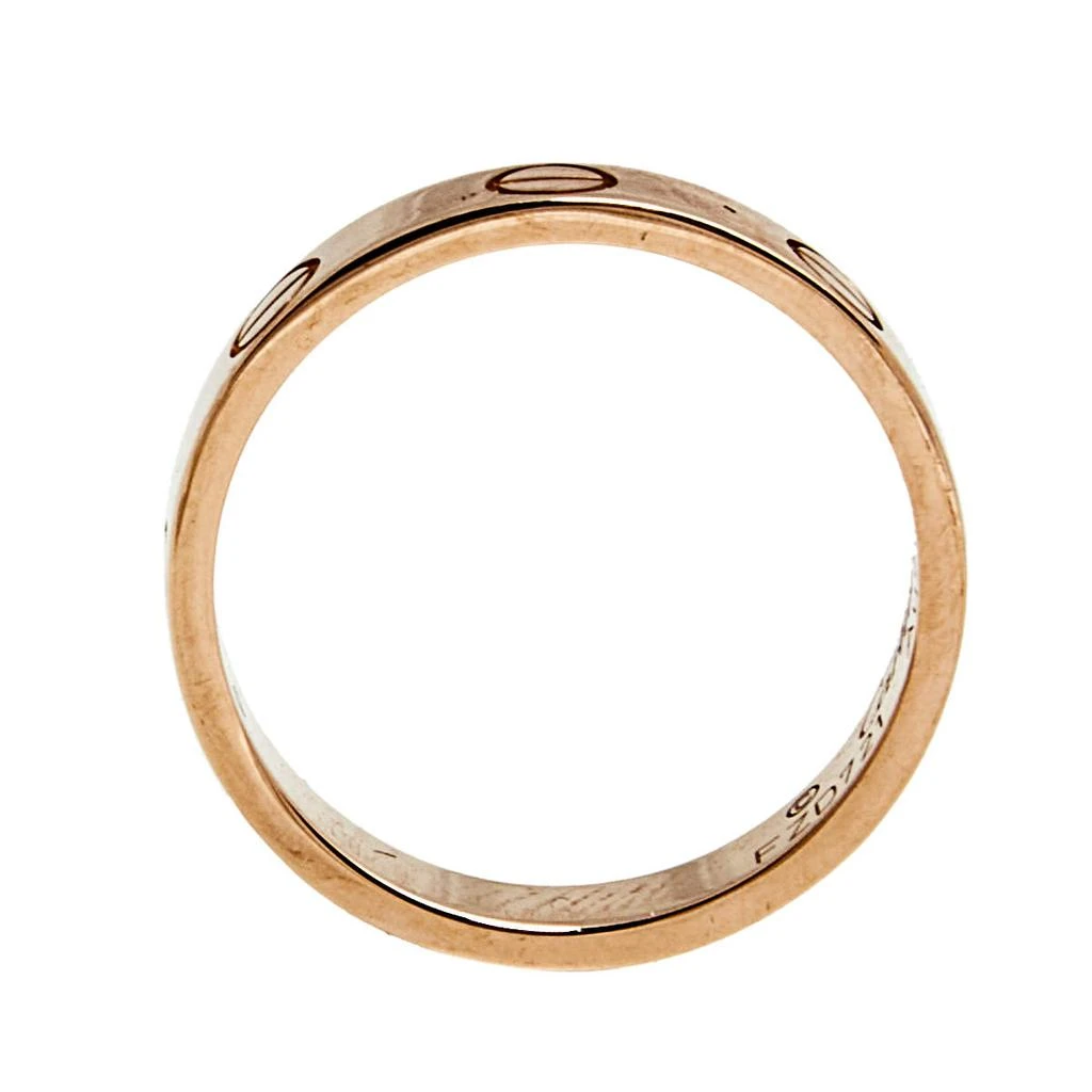 商品[二手商品] Cartier|Cartier Love 18K Rose Gold Narrow Wedding Band Ring 48,价格¥5437,第4张图片详细描述