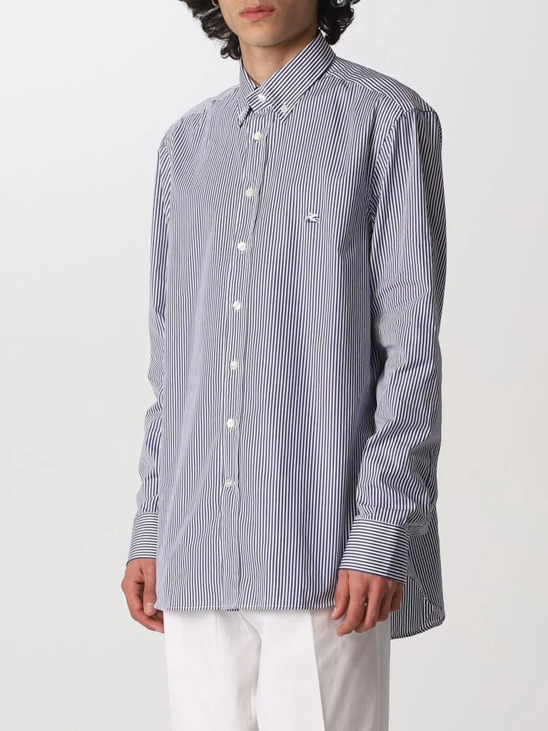 商品ETRO|Etro striped cotton shirt,价格¥1679,第3张图片详细描述