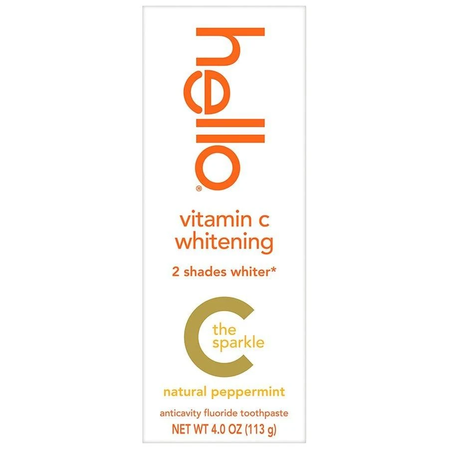Vitamin C Whitening Toothpaste With Fluoride Peppermint 商品
