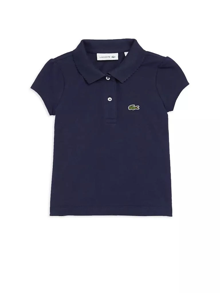 商品Lacoste|Little Girl's & Girl's Mini Pique Polo,价格¥228,第1张图片