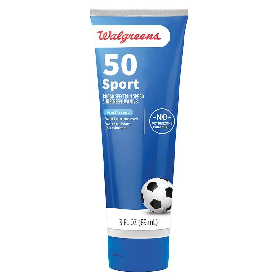 商品Walgreens|Sport Sunscreen Lotion SPF 50,价格¥42,第1张图片