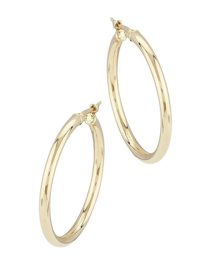 商品Bloomingdale's|Tube Hoop Earrings in 14K Yellow Gold - Exclusive,价格¥4093,第1张图片