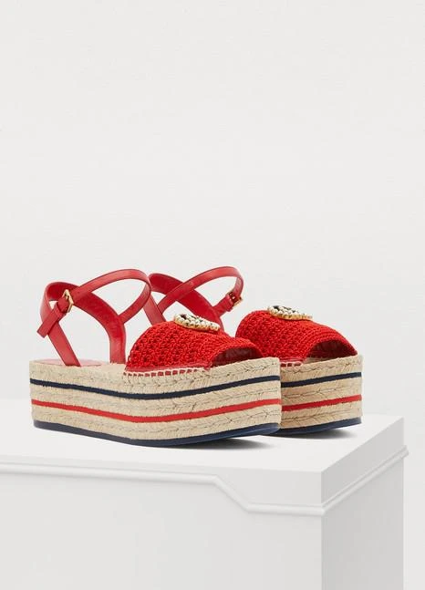 商品Gucci|Platform espadrilles,价格¥6031,第3张图片详细描述