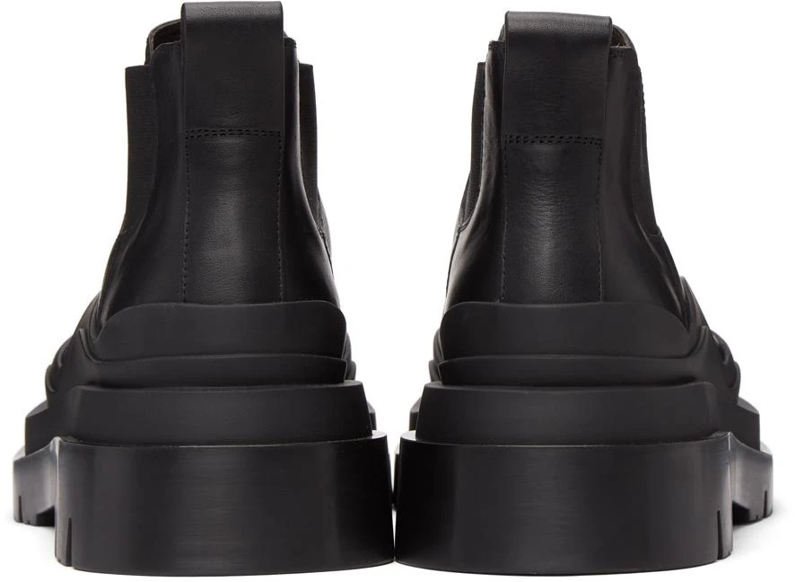 商品Bottega Veneta|Black Low 'The Tire' Chelsea Boots,价格¥9862,第4张图片详细描述