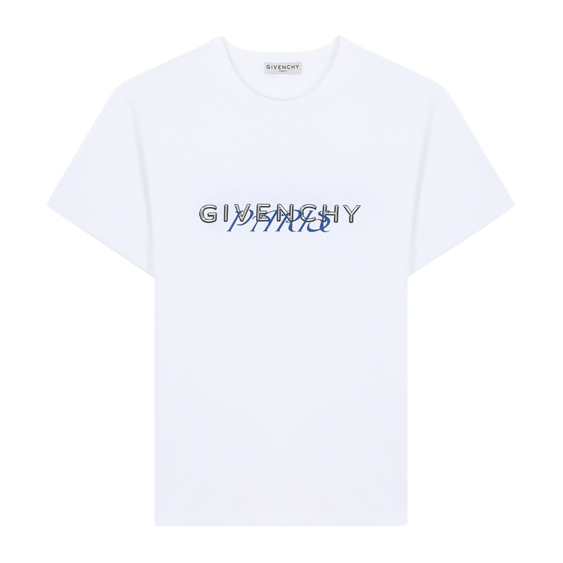 Givenchy 纪梵希 男士白色短袖T恤 BM70WW3002-100商品第1张图片规格展示