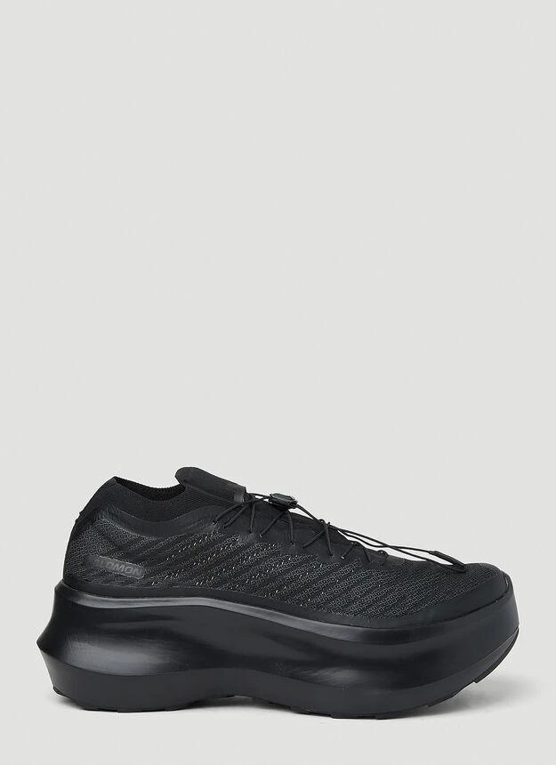 商品Comme des Garcons|Pulsar Platform Sneakers in Black,价格¥3733,第1张图片