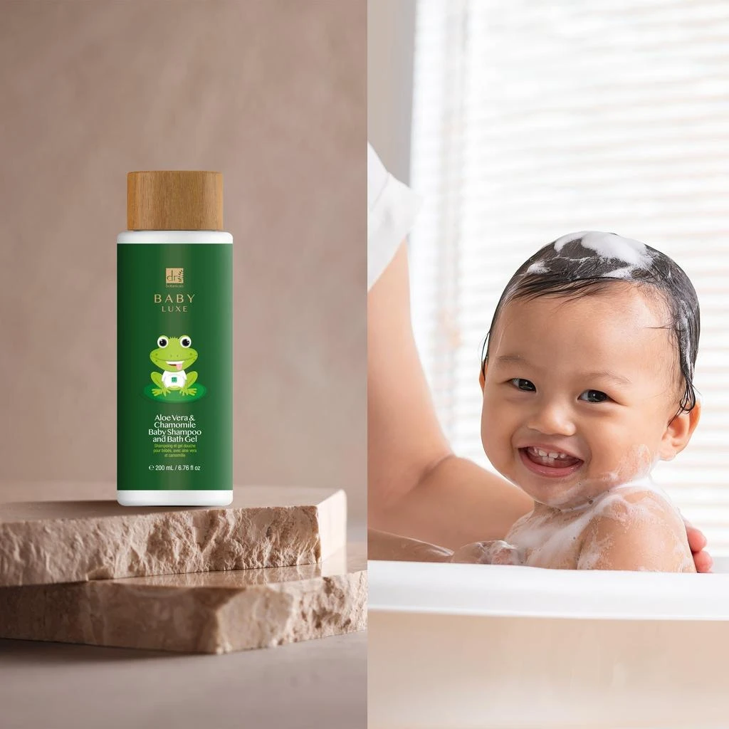 Baby Lux Aloe Vera & Chamomile Baby Shampoo & Bath Gel 200ml Twin Value Savings Pack 商品