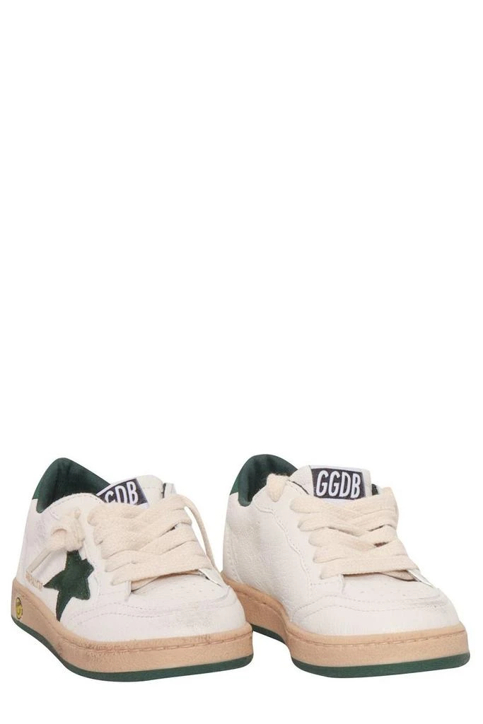 商品Golden Goose|Golden Goose Kids Star Patch Lace-Up Sneakers,价格¥1288,第2张图片详细描述