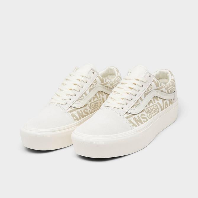 Women's Vans Old Skool Platform Casual Shoes商品第2张图片规格展示