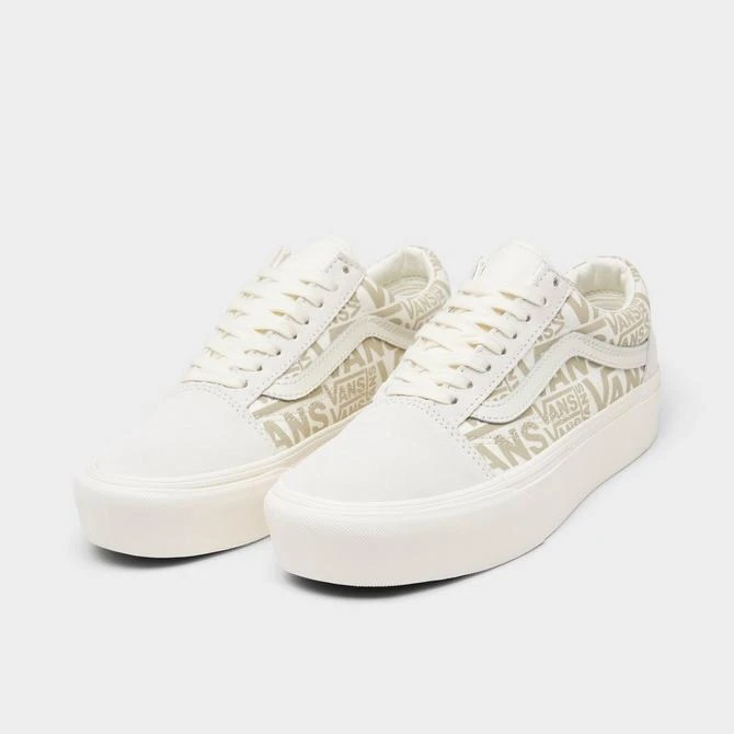 商品Vans|Women's Vans Old Skool Platform Casual Shoes,价格¥187,第2张图片详细描述