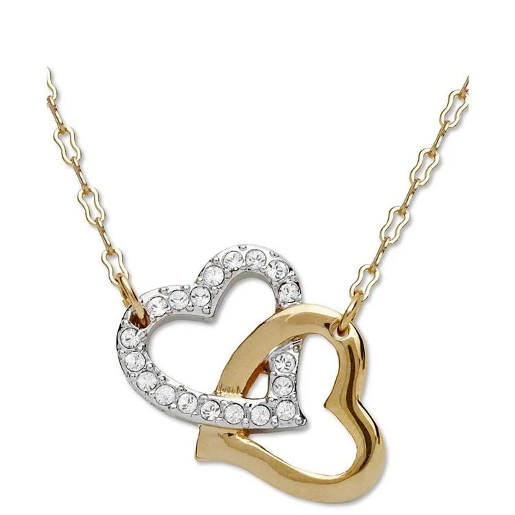 商品Swarovski|Pendant, Interlocking Crystal Hearts,价格¥669,第1张图片