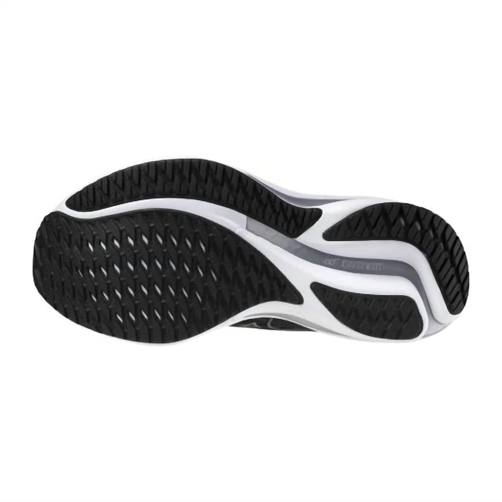 商品Mizuno|Women's Wave Rider 28 Shoes In Black-Harbor Mist,价格¥937,第3张图片详细描述