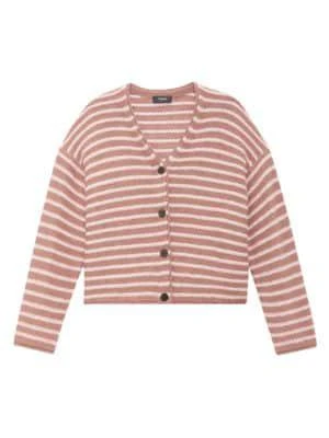 商品Theory|Striped Boxy Cardigan,价格¥503,第5张图片详细描述