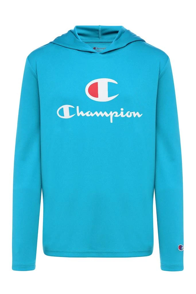 商品CHAMPION|Champion Kids Long Sleeve Hooded Shirt | Lightweight | Boys Clothes | Activewear,价格¥157,第1张图片