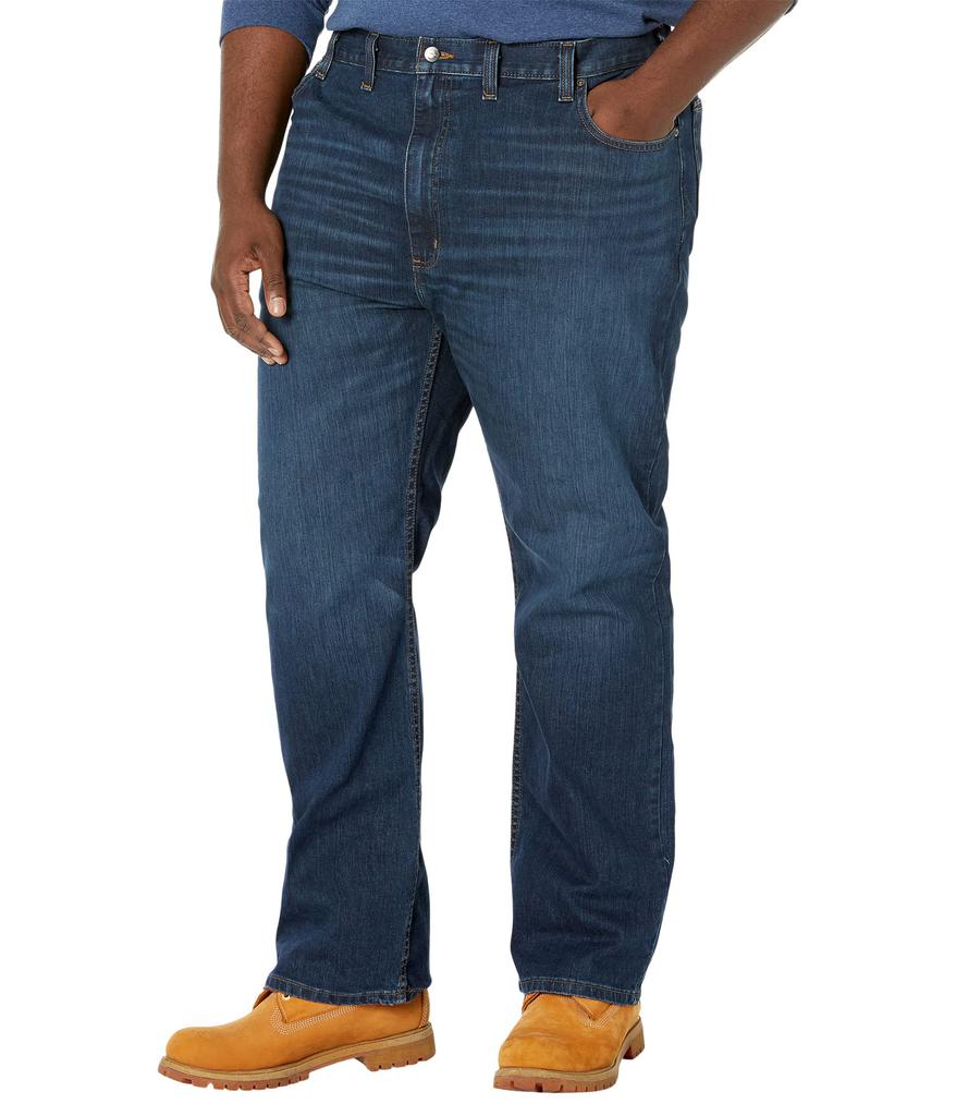 Big & Tall Rugged Flex® Relaxed Straight Jeans商品第1张图片规格展示