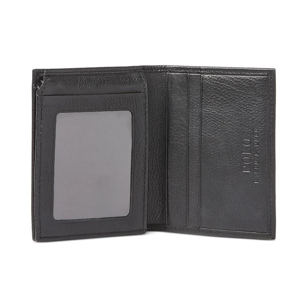 商品Ralph Lauren|Men's Pebbled Leather Billfold,价格¥736,第2张图片详细描述