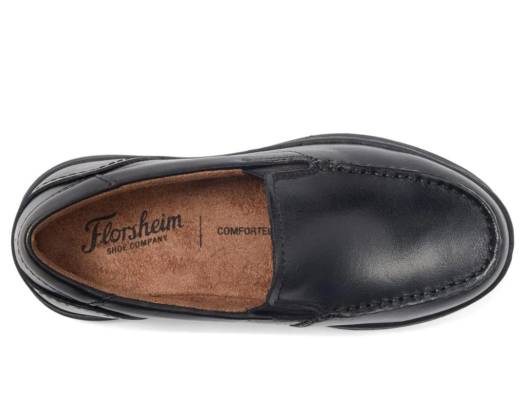 商品Florsheim|Central Jr. Moc Toe Venetian Loafer (Toddler/Little Kid/Big Kid),价格¥374,第2张图片详细描述