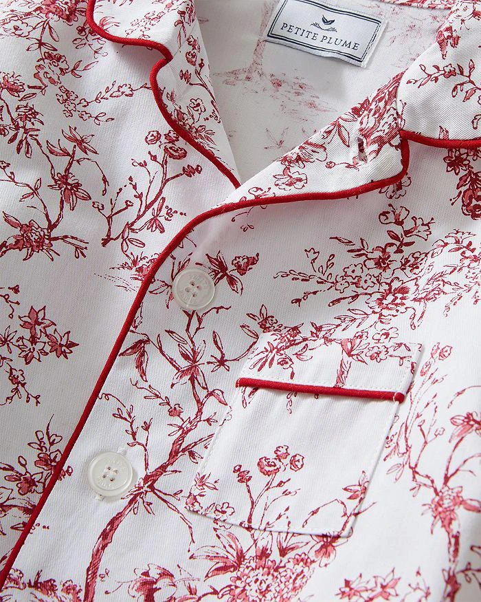 商品Petite Plume|Girls' Timeless Toile Twill Pajama Set - Baby, Little Kid, Big Kid,价格¥440,第2张图片详细描述