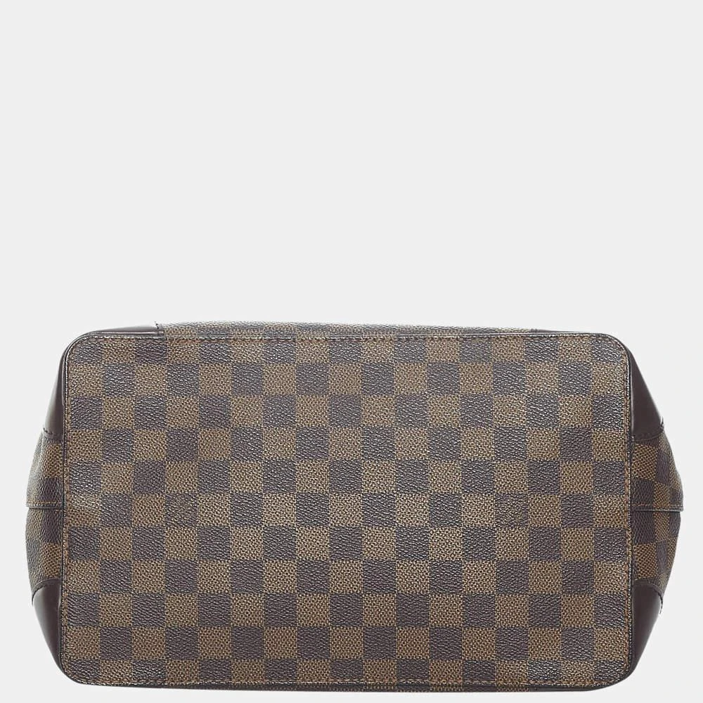 商品[二手商品] Louis Vuitton|Louis Vuitton Brown Damier Ebene Hampstead PM,价格¥9369,第4张图片详细描述
