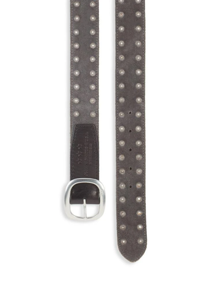 商品John Varvatos|Distressed Suede Belt,价格¥256,第2张图片详细描述