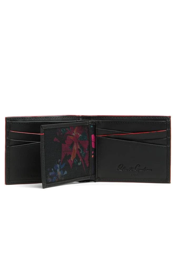 商品Robert Graham|Ector Leather Bifold Wallet,价格¥224,第3张图片详细描述