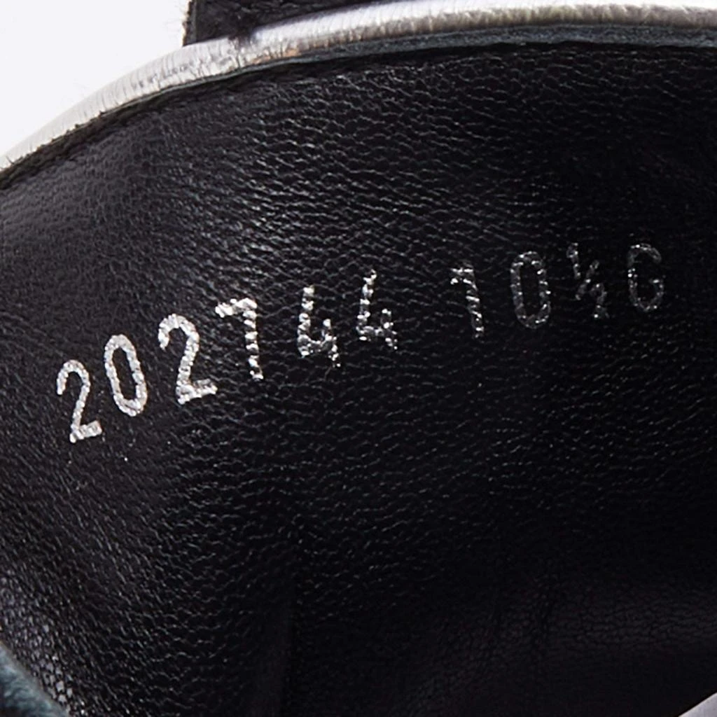 Gucci Black Suede And Nylon GG Low Top Sneakers Size 44.5 商品