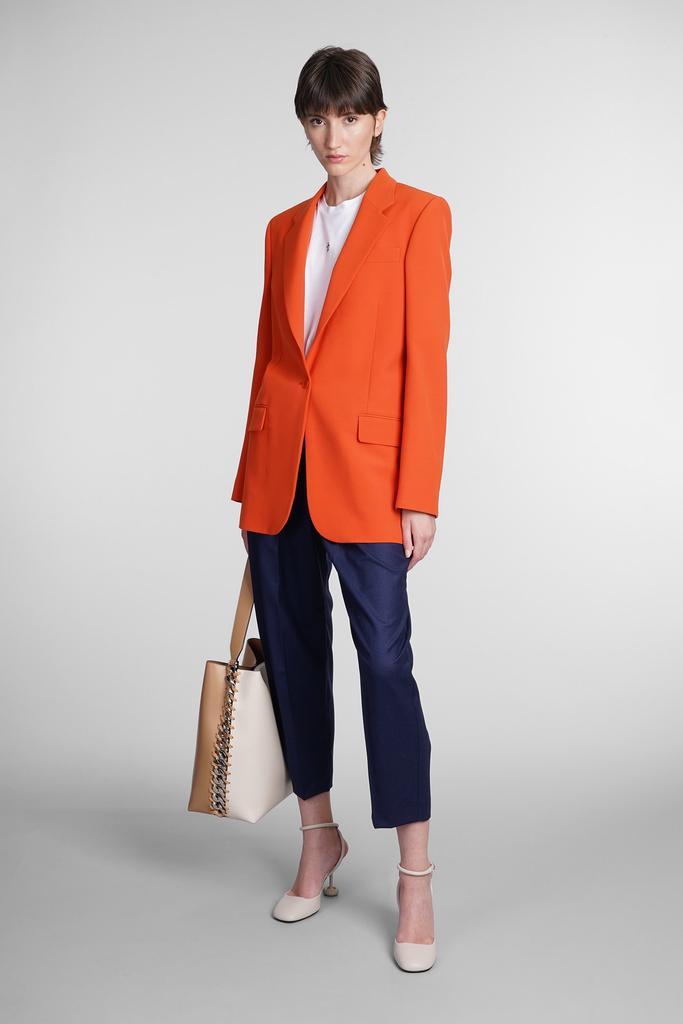 商品Stella McCartney|Stella McCartney Blazer In Orange Polyester,价格¥5500,第4张图片详细描述