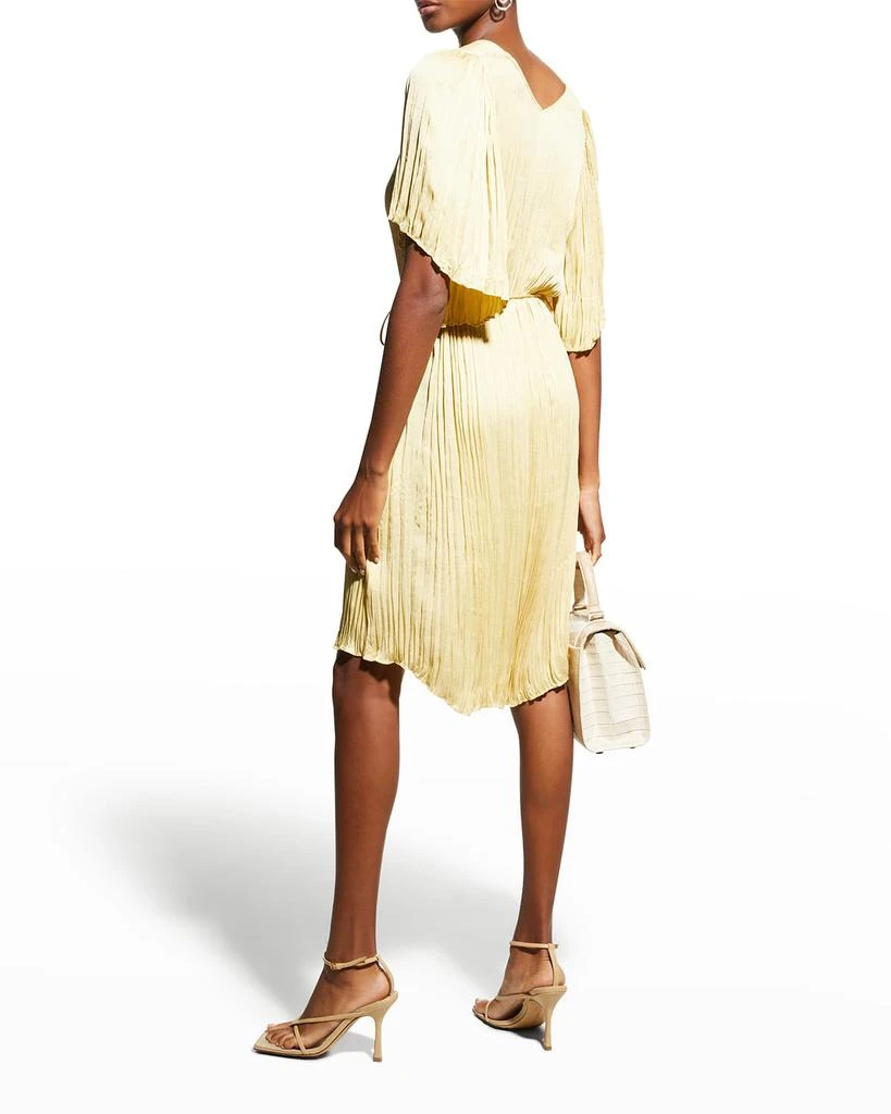 商品Vince|Satin Flutter A-Line Evening Dress,价格¥2795,第3张图片详细描述