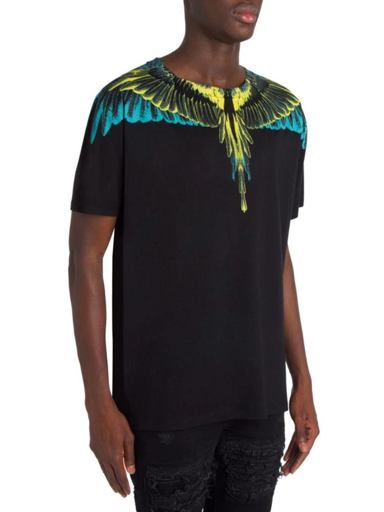 商品Marcelo Burlon|Valentin Interno Gamba Tee,价格¥534,第3张图片详细描述