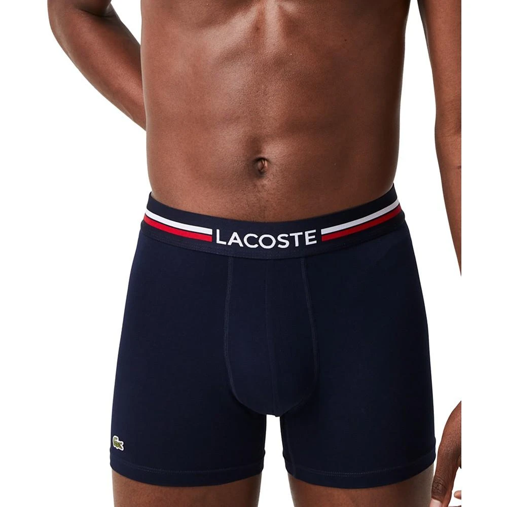 商品Lacoste|Men's Stretch Boxer Brief Set, 3-Piece,价格¥311,第3张图片详细描述